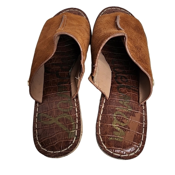 SAM EDELMAN RANGER SUEDE WEDGE SLIDE - Picture 8 of 9